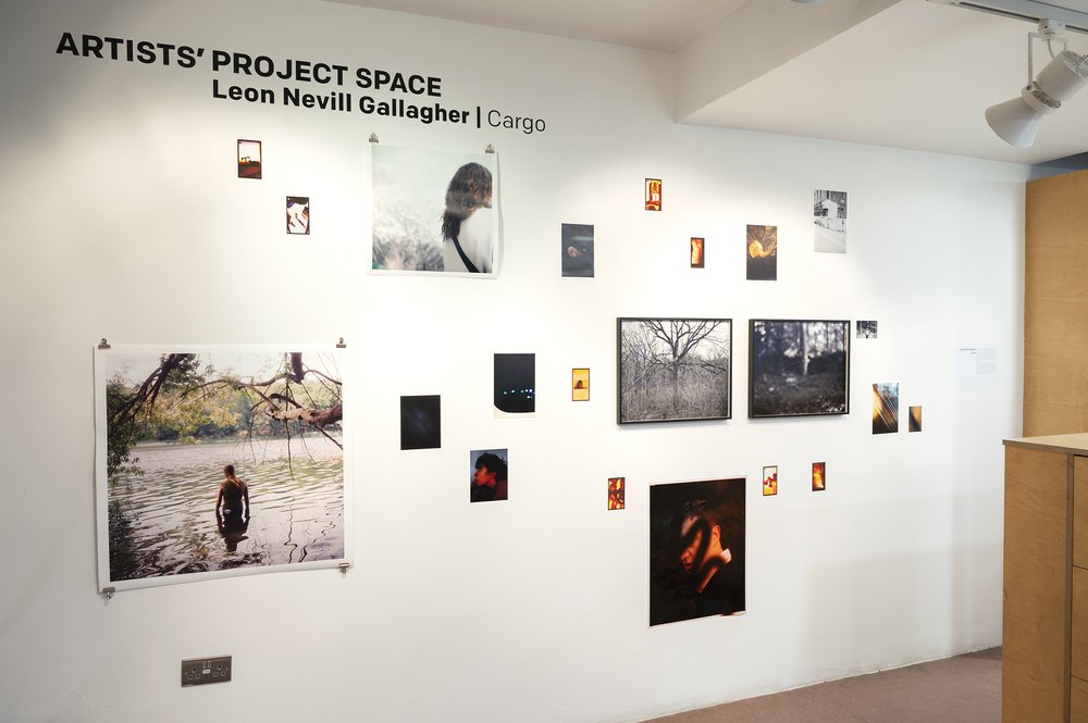 Installation of the Artist's project Space
