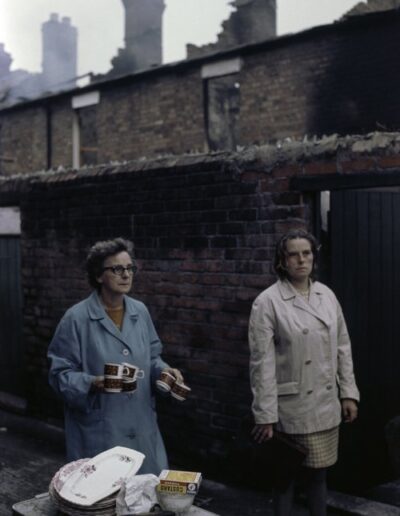 two women in a street