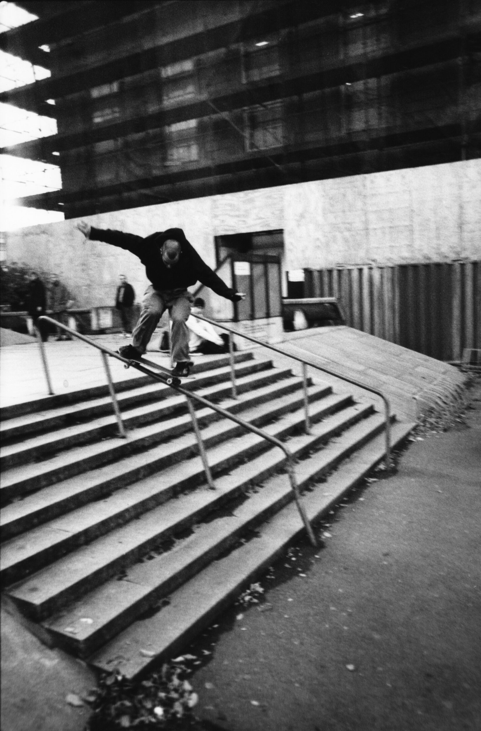 Al Collins, Trinity Rail, Dublin. 1999. Photography by Rich Gilligan