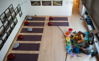 Sound Bath Experience in the Gallery